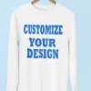 Customize Sweat Shirt | Front+Back Side Print | Create Your Won Design