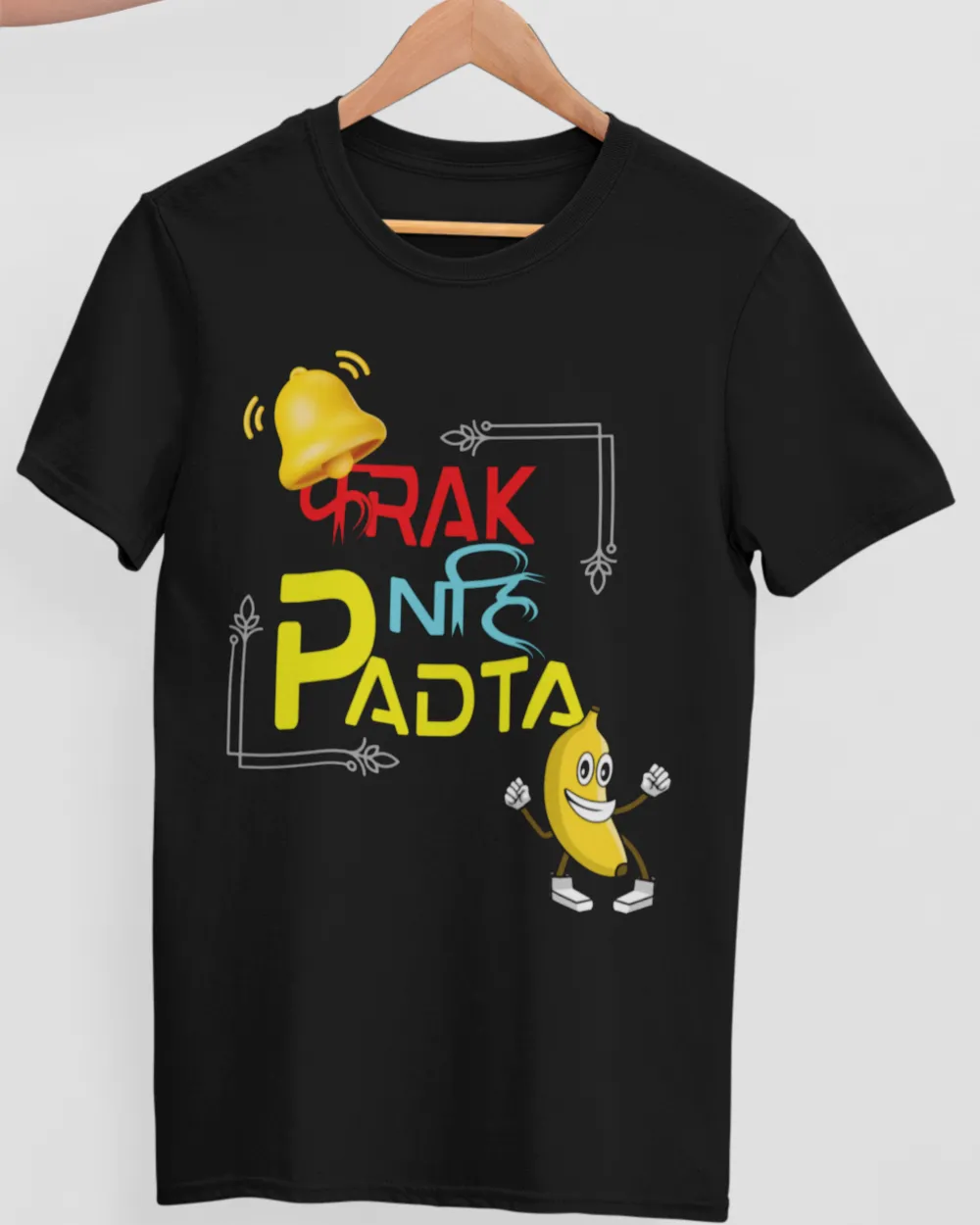 Buy hindi graphic tee, Hindi t-shirt, Best Hindi graphic t-shirt for Gen Z, Bold attitude Hindi T-shirt for men, Bold Hindi Graphic Tee, Bold T-Shirt, Buy Hindi graphic tee online, Chill Mood T-Shirt, Chill vibe Hindi typography T-shirt, Cotton T-Shirt, Desi Attitude Tee, Desi T-Shirt, Funny Hindi quote printed T-shirt, Funny Hindi T-Shirt, Funny T-shirt, Ghanta Fark Nhi Padta Hindi T-shirt, Ghanta Fark Nhi Padta T-Shirt, Graphic tee, Hindi Quote T-Shirt, Hindi T-shirt, Hindi Typography Tee, Hindi unisex cotton T-shirt with quote, Premium quality Hindi printed tee, Quote T-Shirt, Sarcastic Hindi graphic tee for youth, Sarcastic Hindi T-Shirt, Trendy Hindi T-shirt for daily wear, Unisex Hindi Graphic Tee, Unisex T-Shirt, Youth T-Shirt, Youth Vibe T-Shirt