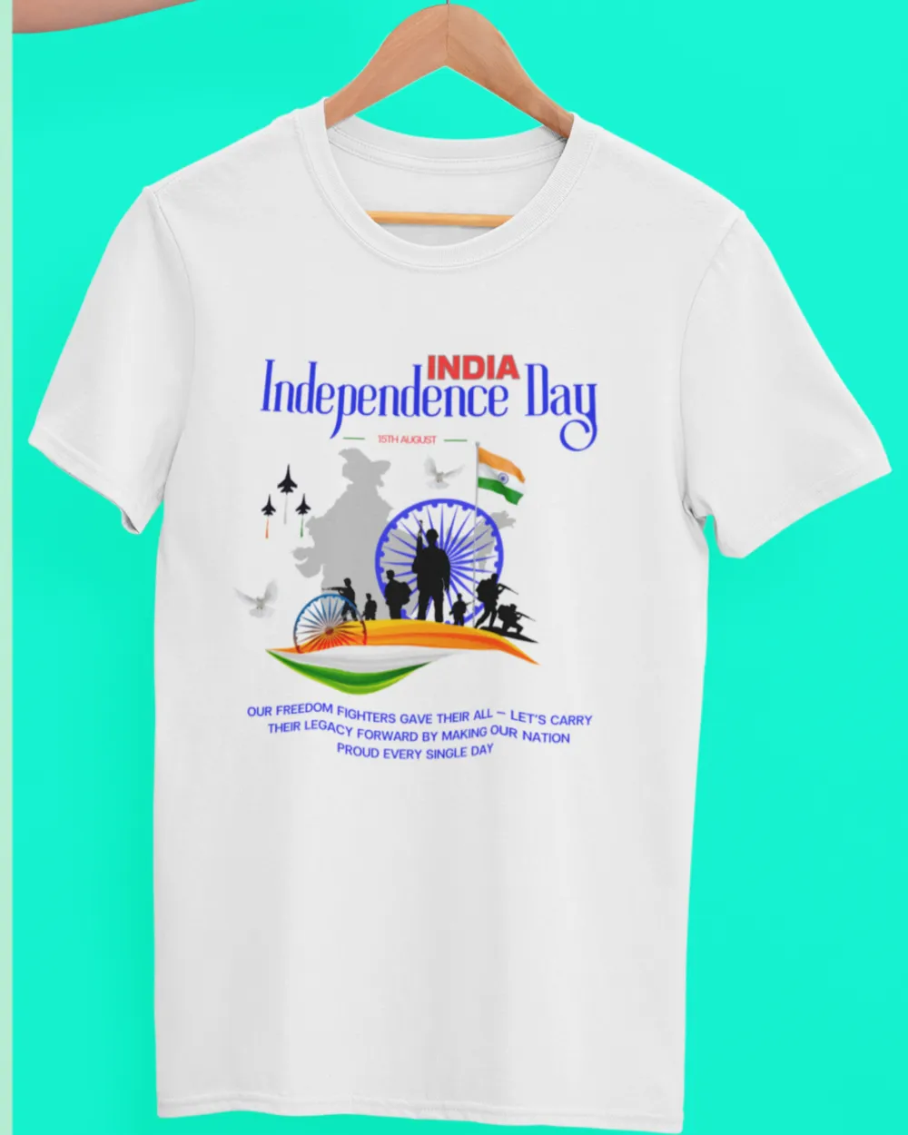 #15AugustStyle, #AzadiKaJashn, #CelebrateWithPride, #DeshBhaktiWear, #FreedomLook, #IndependenceDayTshirt, #IndianGraphicTee, #MadeInIndia, #ProudToBeIndian, #TricolorVibes, August 15 celebration t-shirt for men and women, August 15 Merchandise, August 15 Shirt, Azadi T-shirt, Desh Bhakti Clothing, Desh Bhakti Tee, Flag Print T-shirt, Freedom Day Apparel, Freedom day t-shirt for proud Indians, Independence Day 2025, Independence Day outfit ideas for adults, Independence Day special T-shirt for men, Independence Day T-shirt, India Freedom Tee, Indian Flag Tee, Indian flag theme t-shirt for celebrations, Indian graphic tee for national holidays, Indian patriotic T-shirt for August 15, Indian Patriotic Wear, Made in India patriotic graphic tee, Made in India Product, Made in India Tee, Men’s Graphic Tee, Patriotic T-shirt India, Stylish tricolor graphic T-shirt India, Tricolor T-shirt, Tricolor T-Shirts, Unisex Festival Wear, Unisex Independence Day cotton T-shirt, Women’s Indian T-Shirt
