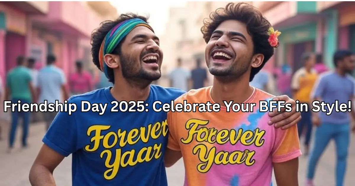 Friendship Day 2025: Celebrate Your BFFs in Style!