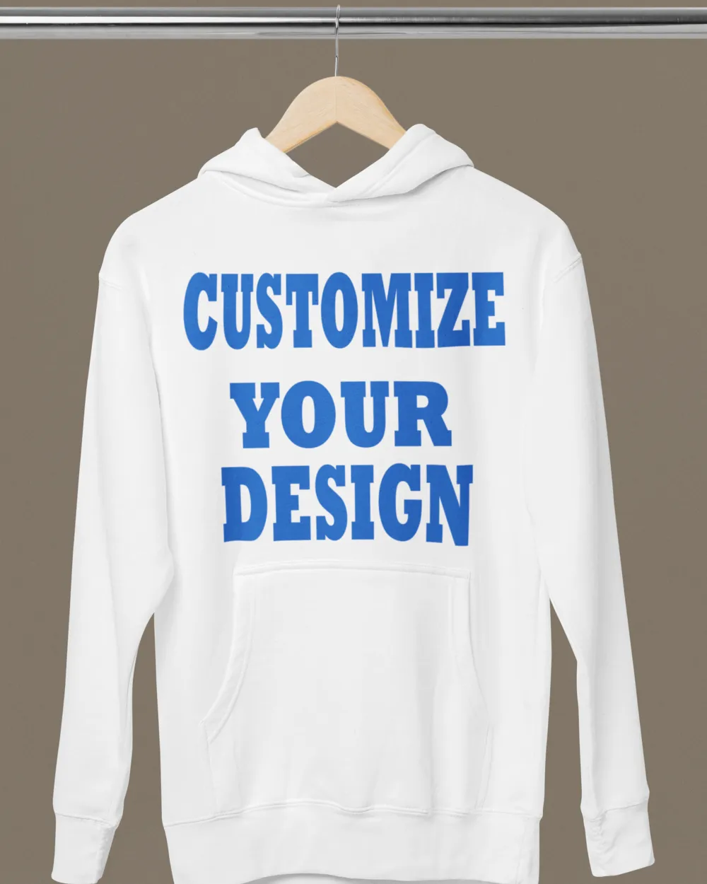 Customize Hooded Sweat Shirt | Front+Back Side Print | Create Your Won Design, Customized Hoodie